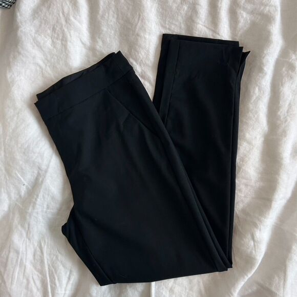 Everlane Women's The Slim Trousers Wool - Black - Picture 1 of 8